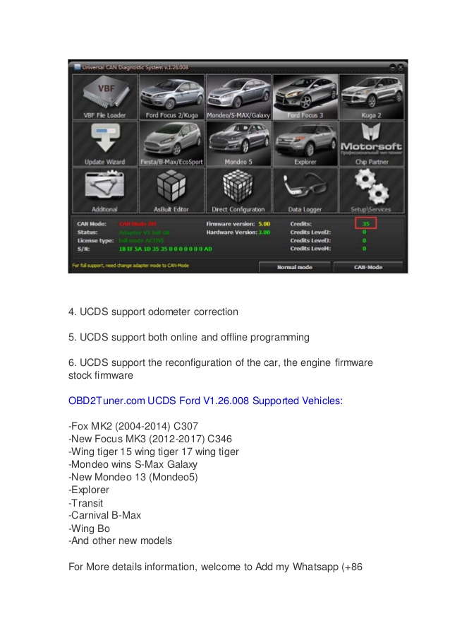 Ucds Ford Software Download